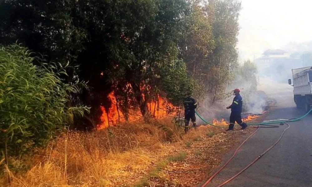 Πυρκαγιά στα Γλυκά Νερά: Μία σύλληψη και πρόστιμο στον εμπρηστή